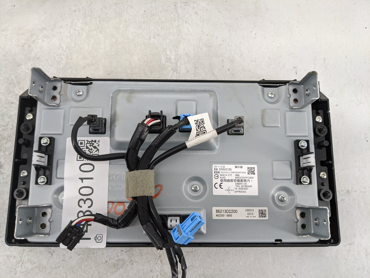 2023 Toyota Gr86 Radio AM FM Cd Player Receiver Replacement P/N:DNNS105 86213CC200, 462200-0665 Fits OEM Used Auto Parts - O