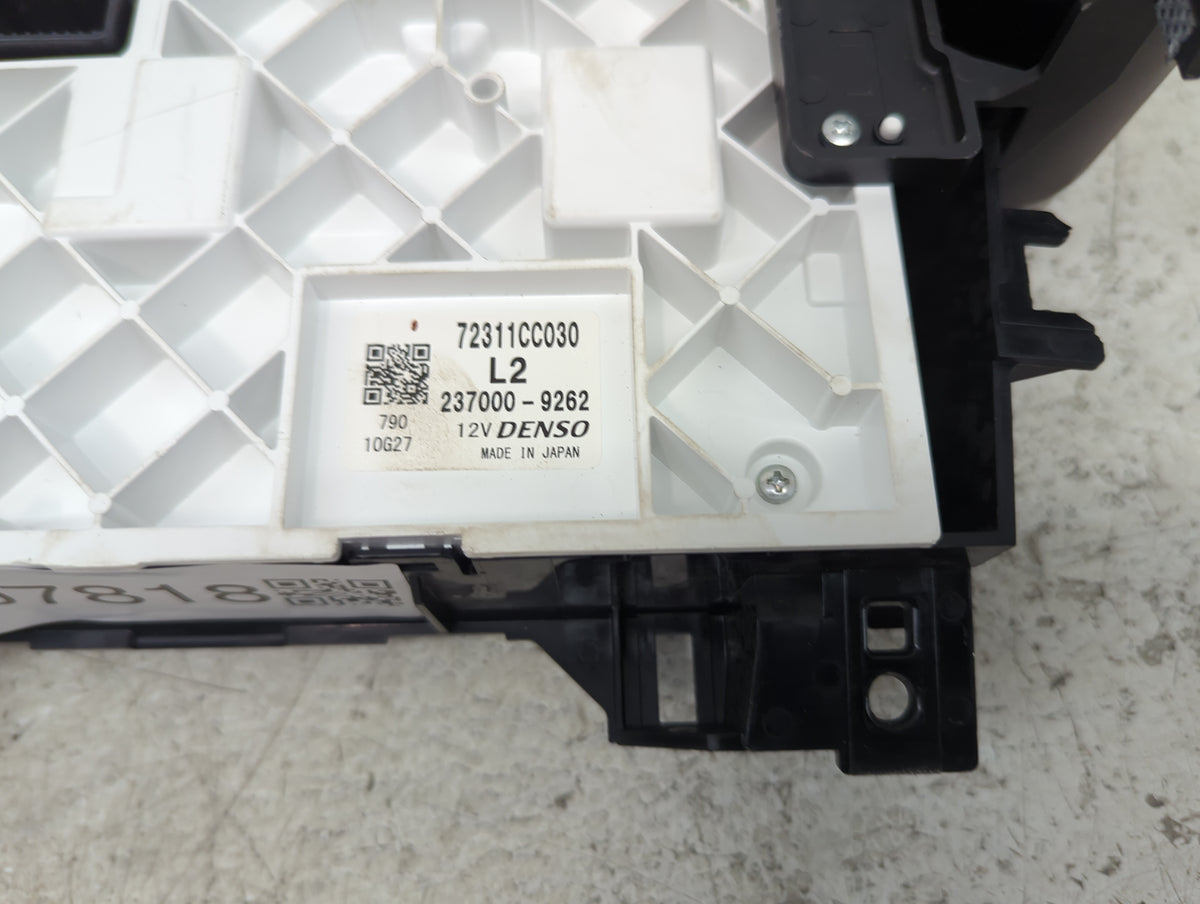 2022 Toyota Gr86 Climate Control Module Temperature AC/Heater Replacement P/N:72311CC030 237000-9262 Fits OEM Used Auto Part