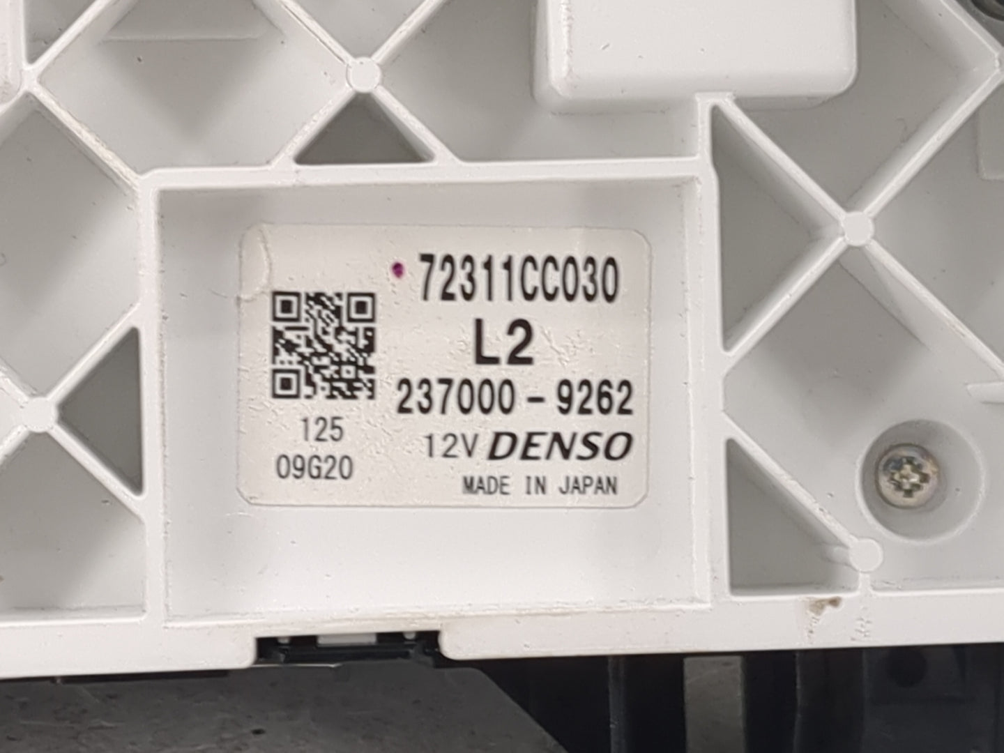 2022 Toyota Gr86 Climate Control Module Temperature AC/Heater Replacement P/N:72311CC030 2370009262 Fits OEM Used Auto Parts