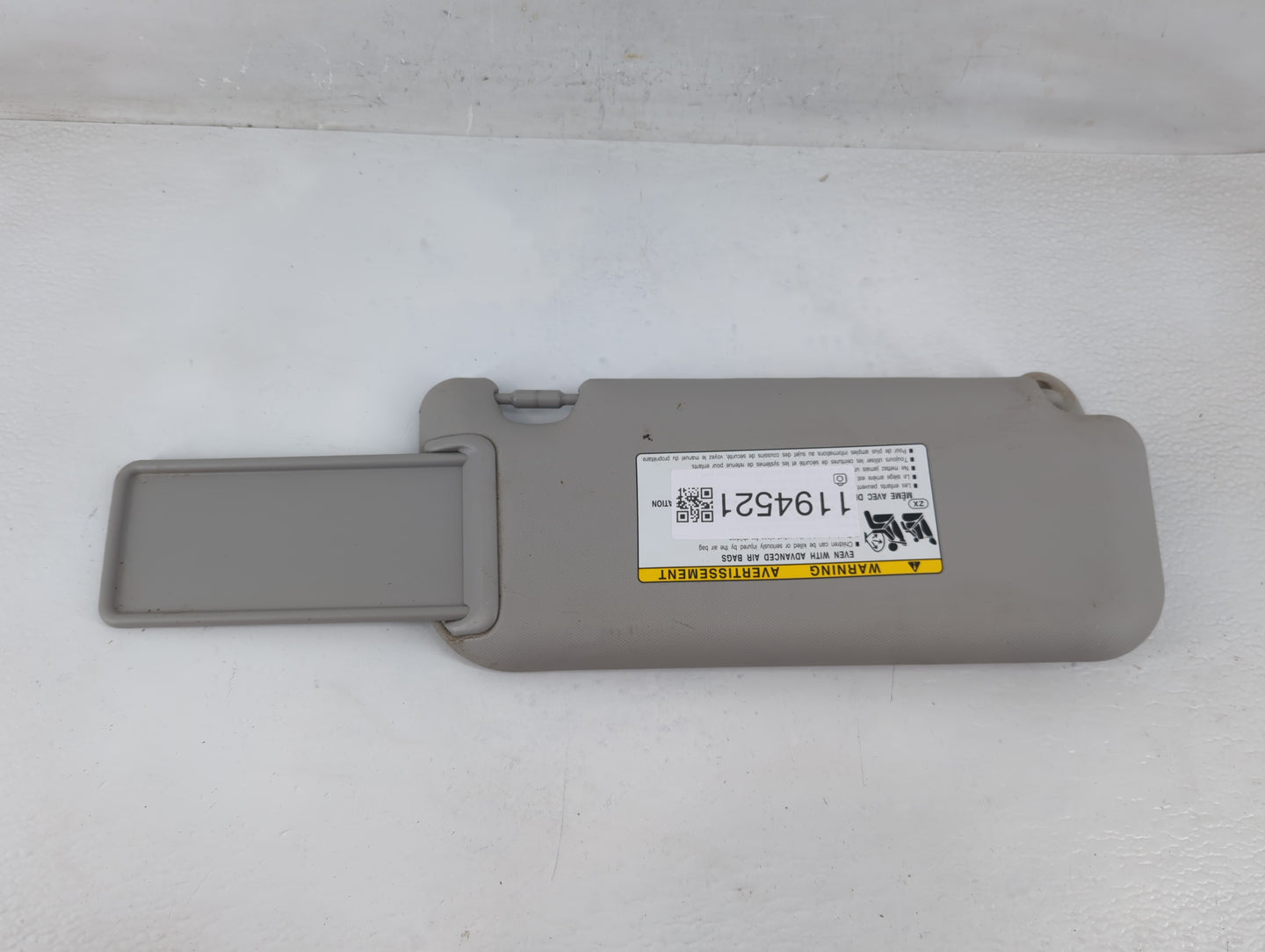 2023 Toyota Prius Sun Visor Shade Replacement Driver Left Mirror Fits OEM Used Auto Parts - Oemusedautoparts1.com