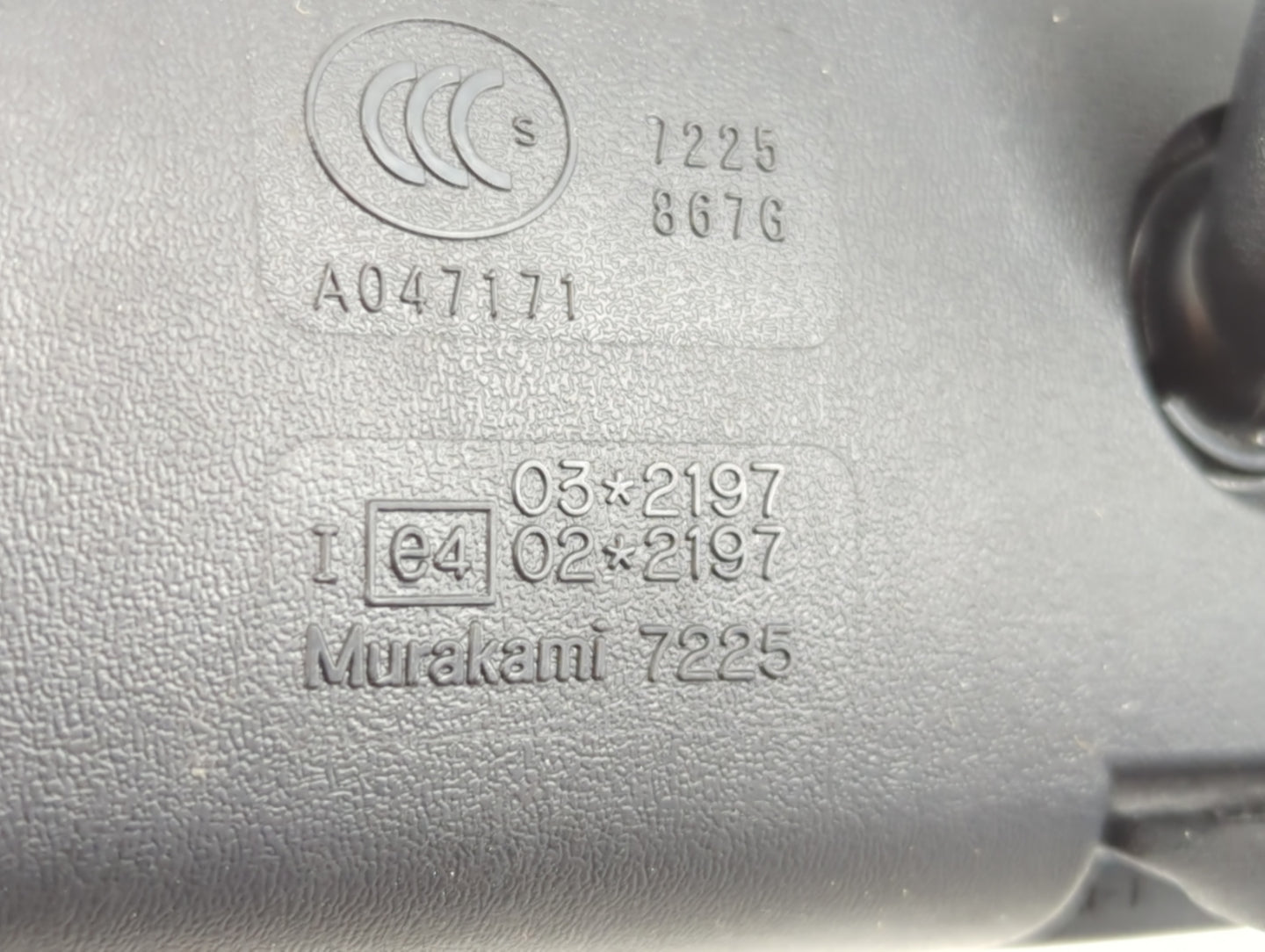2023 Toyota Rav4 Interior Rear View Mirror Replacement OEM P/N:E4032197 Fits OEM Used Auto Parts - Oemusedautoparts1.com