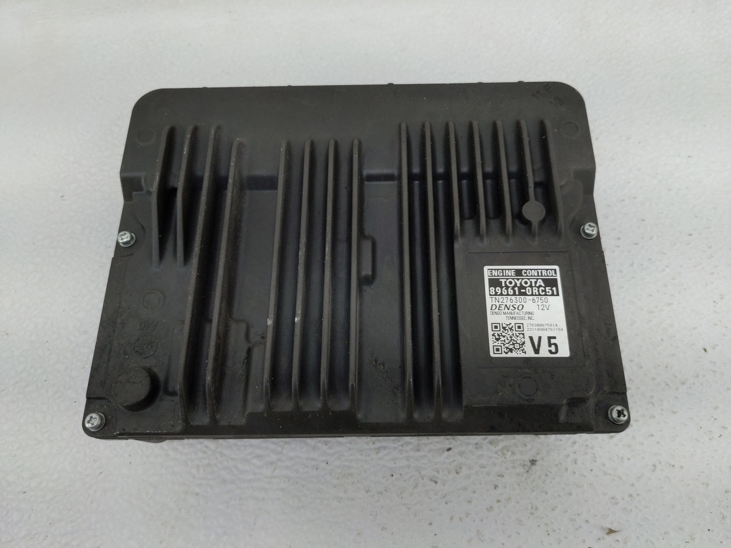 2021-2022 Toyota Rav4 PCM Engine Control Computer ECU ECM PCU OEM P/N:TN276300-6750 89661-0R051 Fits Fits 2021 2022 OEM Used