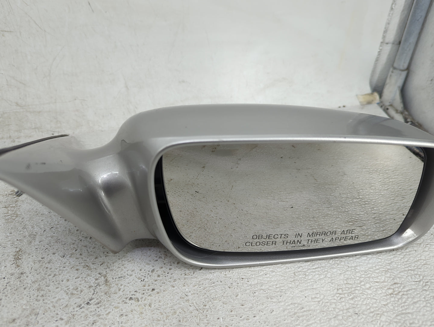 2019-2022 Toyota Rav4 Driver Left Side View Manual Door Mirror Silver - Oemusedautoparts1.com