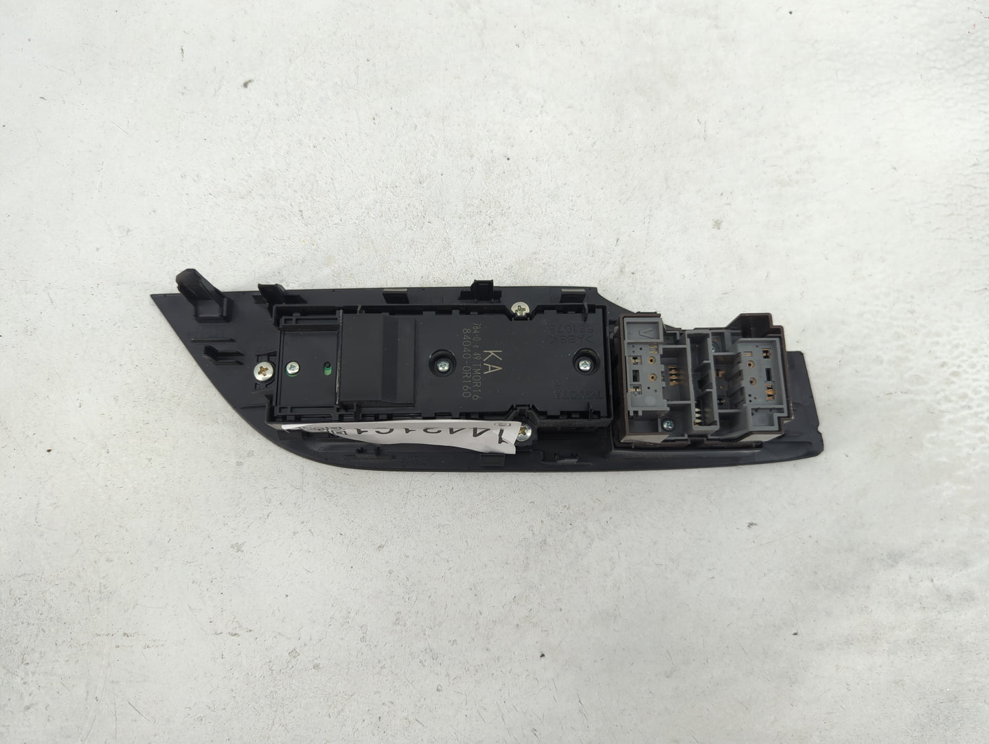 2023 Toyota Rav4 Master Power Window Switch Replacement Driver Side Left P/N:84040-0R160 Fits OEM Used Auto Parts - Oemuseda