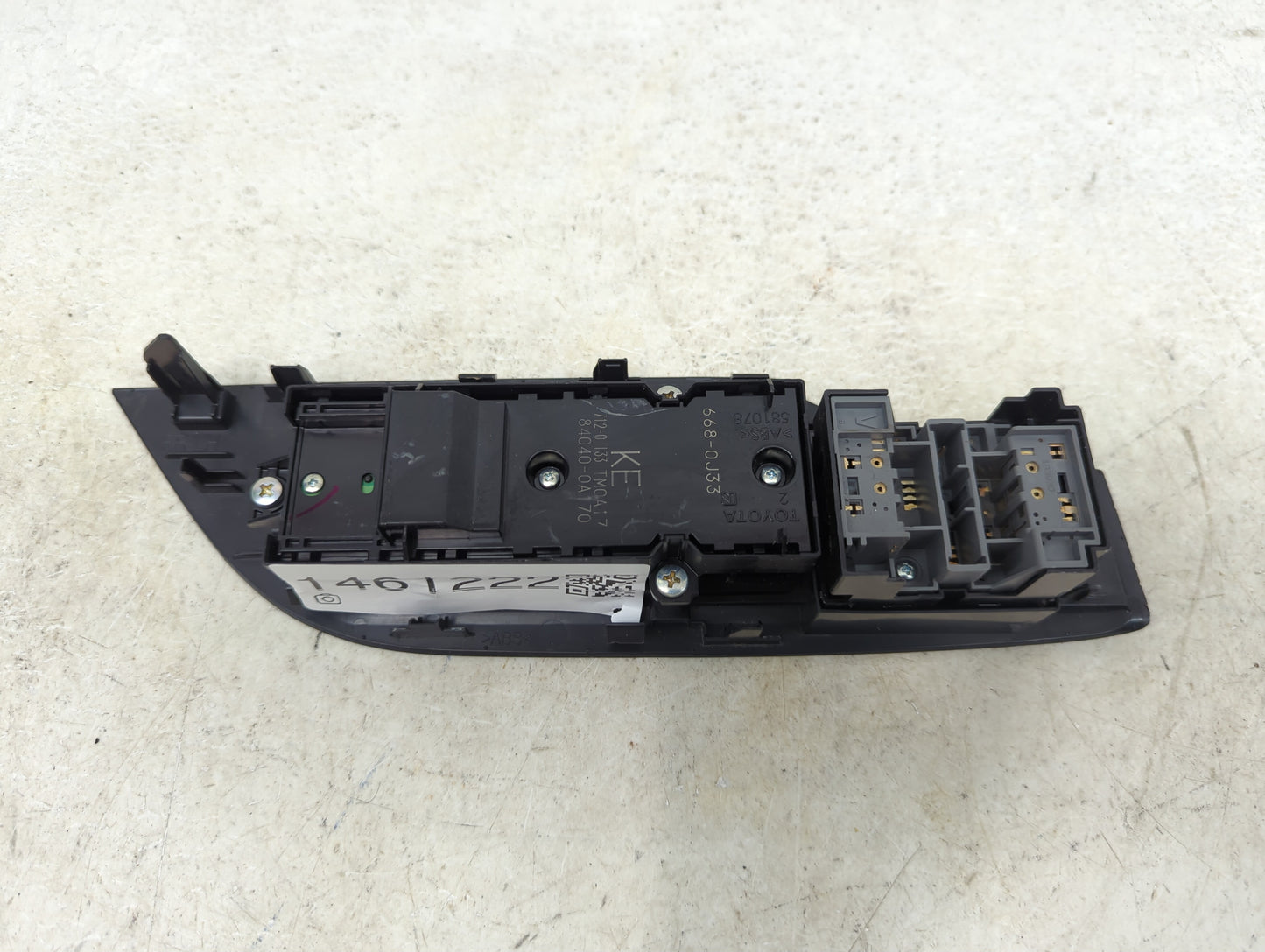 2023 Toyota Rav4 Master Power Window Switch Replacement Driver Side Left P/N:84040-0A170 668-0J33, 112-0133 Fits OEM Used Au
