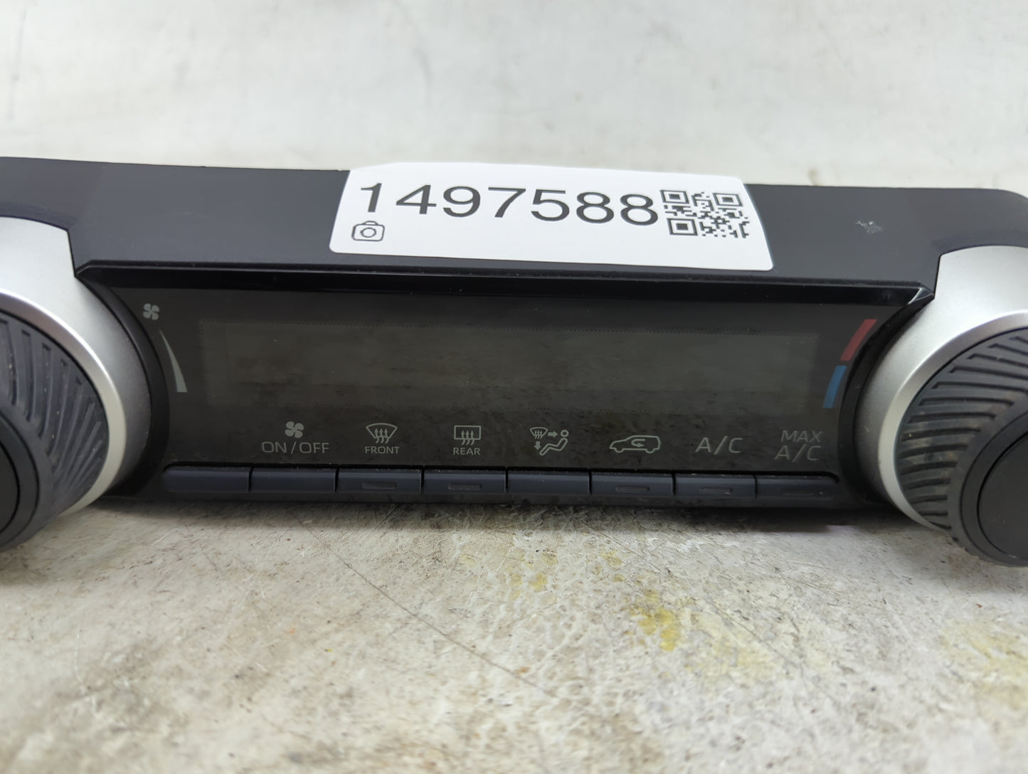 2019-2022 Toyota Rav4 Climate Control Module Temperature AC/Heater Replacement P/N:55900-0R161 119-0837 Fits OEM Used Auto P
