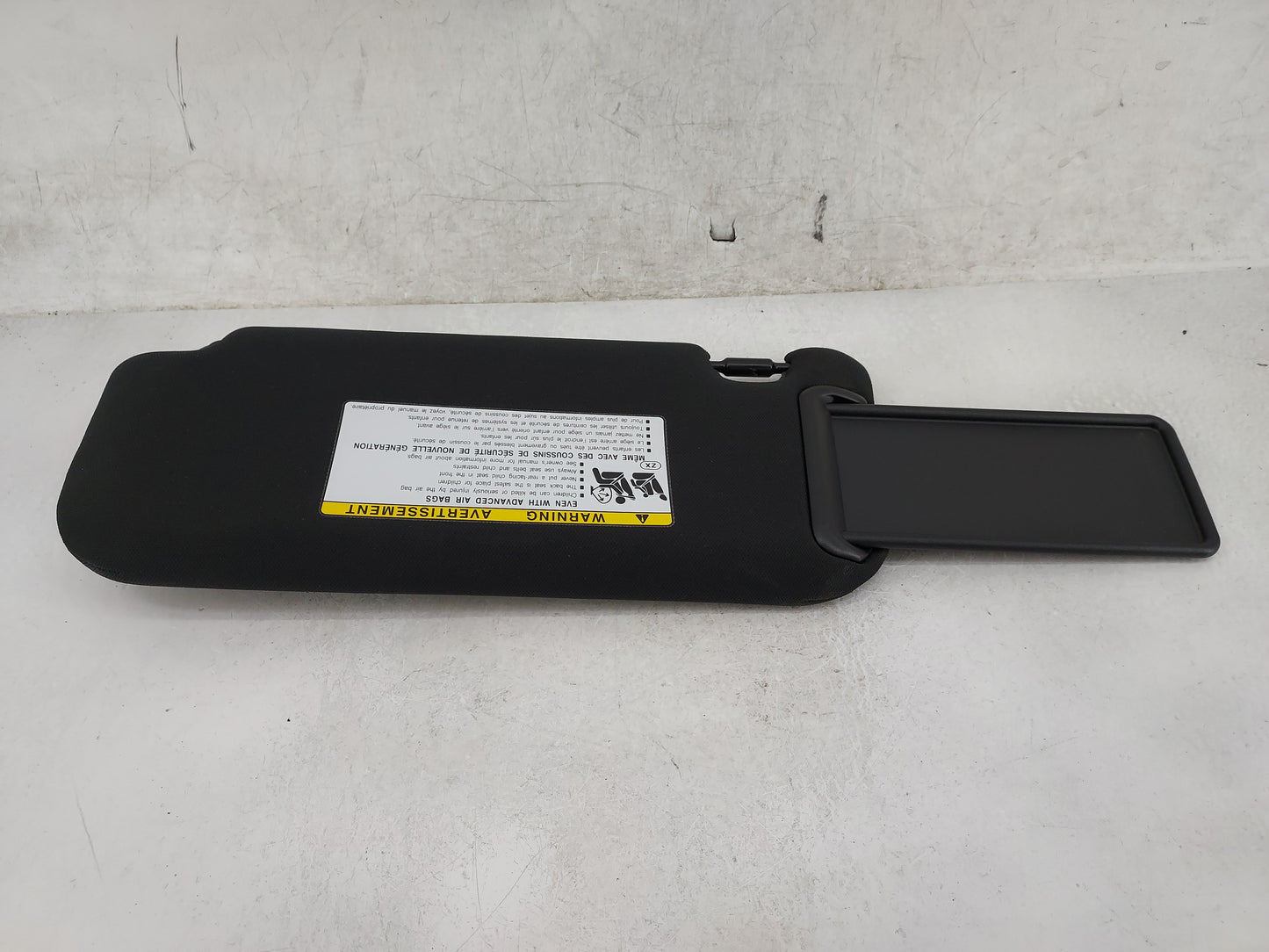 2023 Toyota Solterra Sun Visor Shade Replacement Passenger Right Mirror Fits OEM Used Auto Parts - Oemusedautoparts1.com