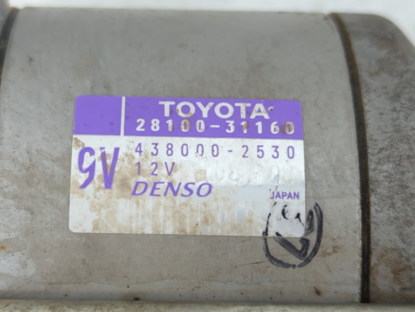 2016-2022 Toyota Tacoma Car Starter Motor Solenoid OEM P/N:438000-2530 28100-31160 Fits Fits 2016 2017 2018 2019 2020 2021 2