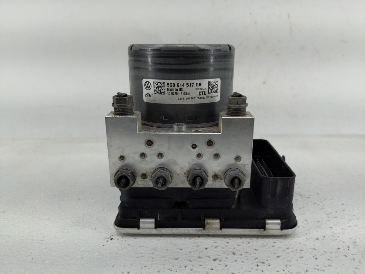 2023 Volkswagen Atlas Anti-Lock Brake ABS Pump Module Actuator OEM P/N:5Q0 614 517 GB Fits Fits 2021 2022 OEM Used Auto Part