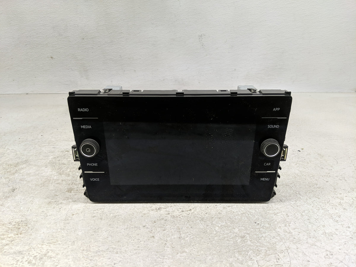 2018-2022 Volkswagen Atlas Information Radio Display Screen 1258392 - Oemusedautoparts1.com