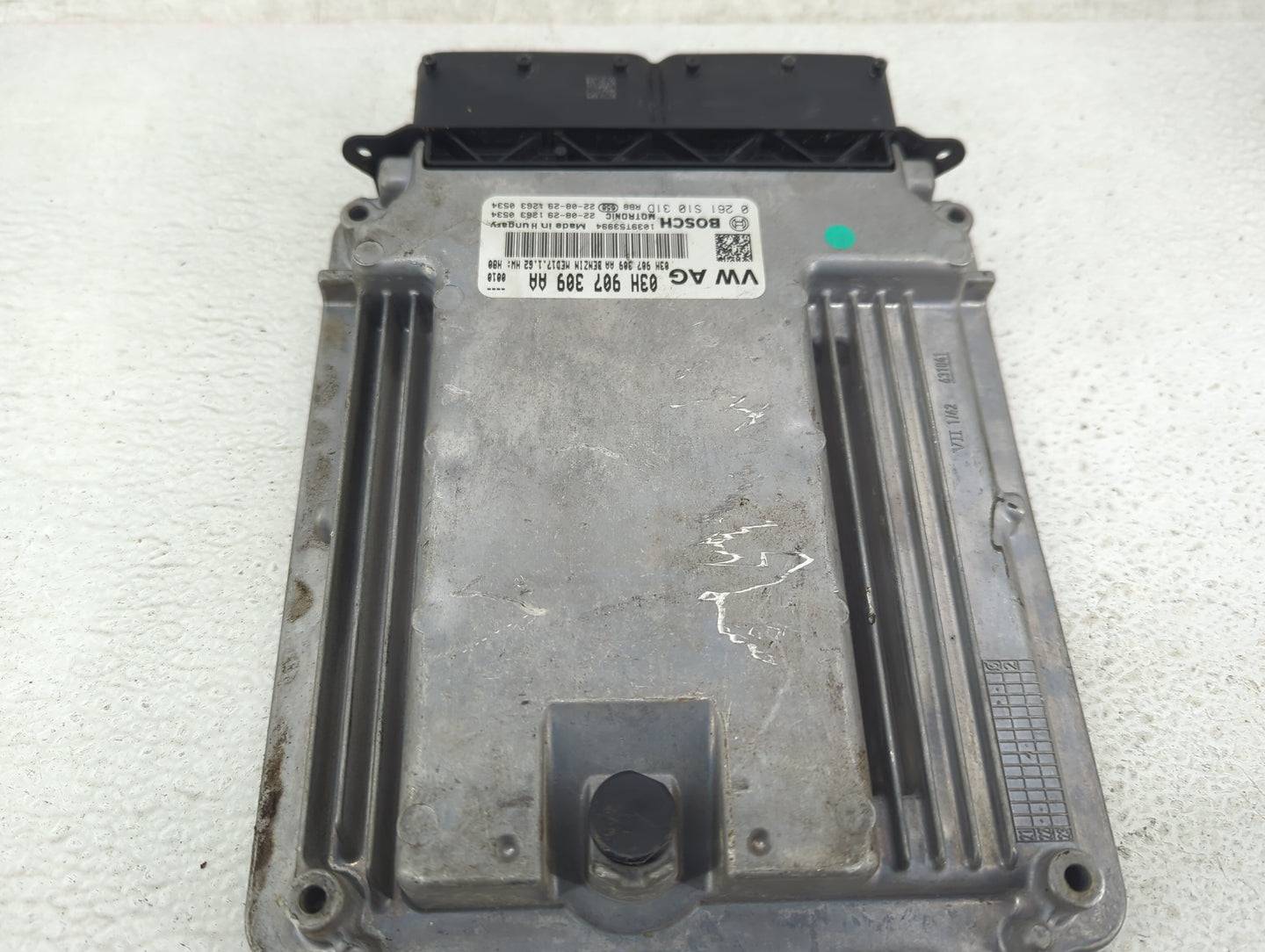 2023 Volkswagen Atlas PCM Engine Control Computer ECU ECM PCU OEM P/N:03H907309AA 0261S1031D, 1039T53994 Fits OEM Used Auto 