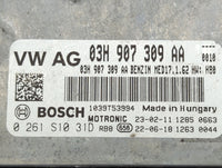 2023 Volkswagen Atlas PCM Engine Control Computer ECU ECM PCU OEM P/N:03H907309AA 0261S1031D Fits OEM Used Auto Parts - Oemu