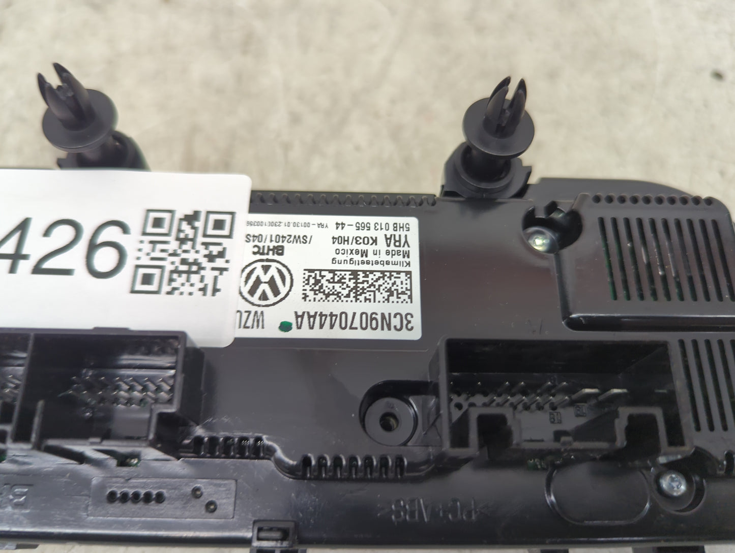 2023 Volkswagen Atlas Climate Control Module Temperature AC/Heater Replacement P/N:3CN907044AA 5HB013565-44 Fits OEM Used Au