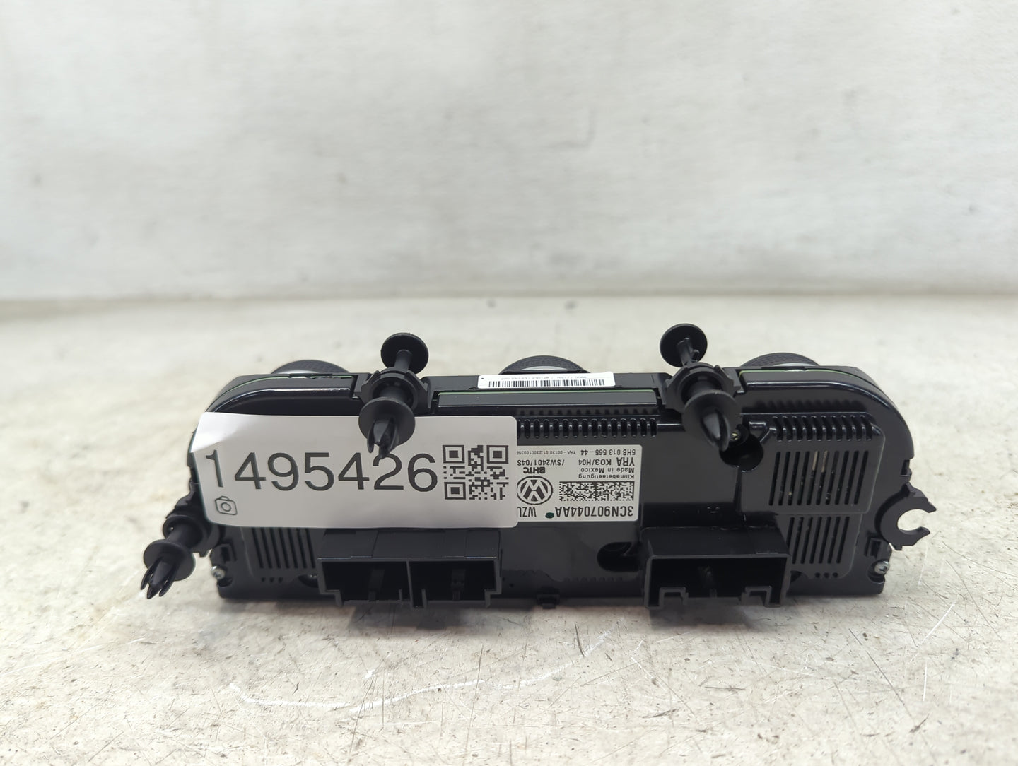 2023 Volkswagen Atlas Climate Control Module Temperature AC/Heater Replacement P/N:3CN907044AA 5HB013565-44 Fits OEM Used Au