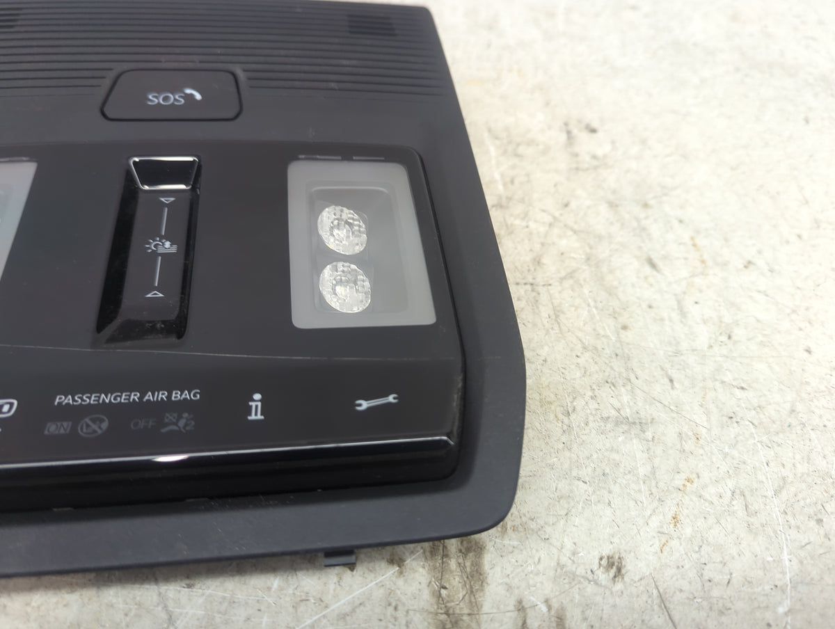 2023 Volkswagen Id4 Overhead Roof Console Interior Dome Light Black - Oemusedautoparts1.com