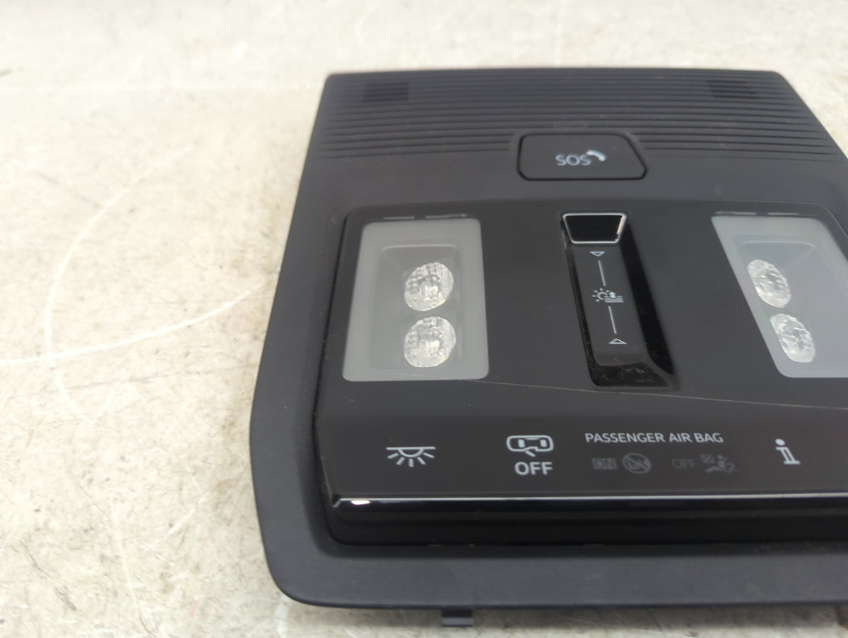2023 Volkswagen Id4 Overhead Roof Console Interior Dome Light Black - Oemusedautoparts1.com