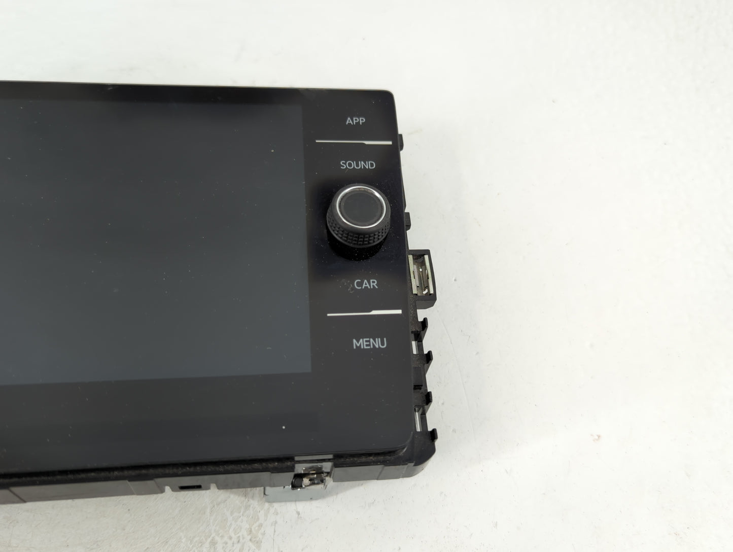 2022 Volkswagen Tiguan Radio AM FM Cd Player Receiver Replacement P/N:5NN 919 605 C Fits Fits 2021 OEM Used Auto Parts - Oem