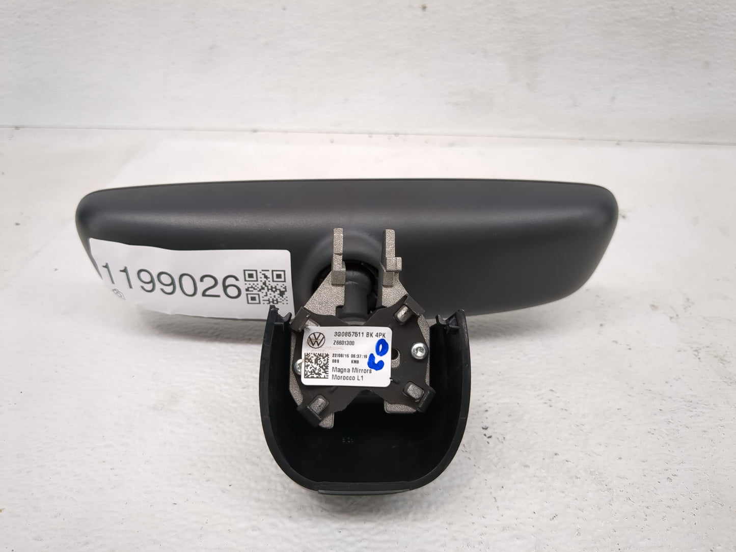 2023 Volkswagen Tiguan Interior Rear View Mirror Replacement OEM Fits OEM Used Auto Parts - Oemusedautoparts1.com