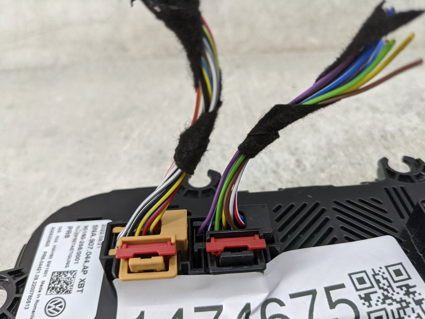 2022 Volkswagen Tiguan Climate Control Module Temperature AC/Heater Replacement P/N:5NA.907.044.AP 5NA907044AP Fits OEM Used