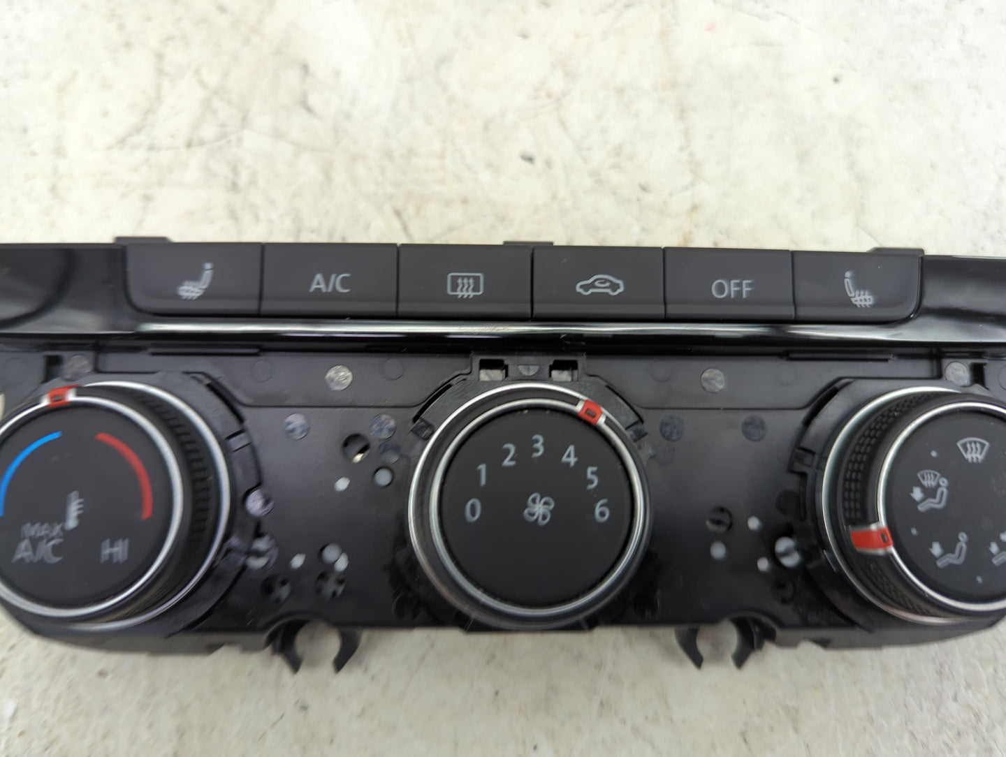 2022 Volkswagen Tiguan Climate Control Module Temperature AC/Heater Replacement P/N:5NN.907.426.G 5NN907426G Fits OEM Used A