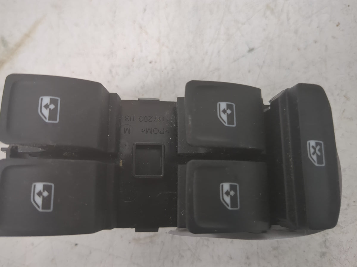 2023 Volkswagen Tiguan Master Power Window Switch Replacement Driver Side Left Fits OEM Used Auto Parts - Oemusedautoparts1.