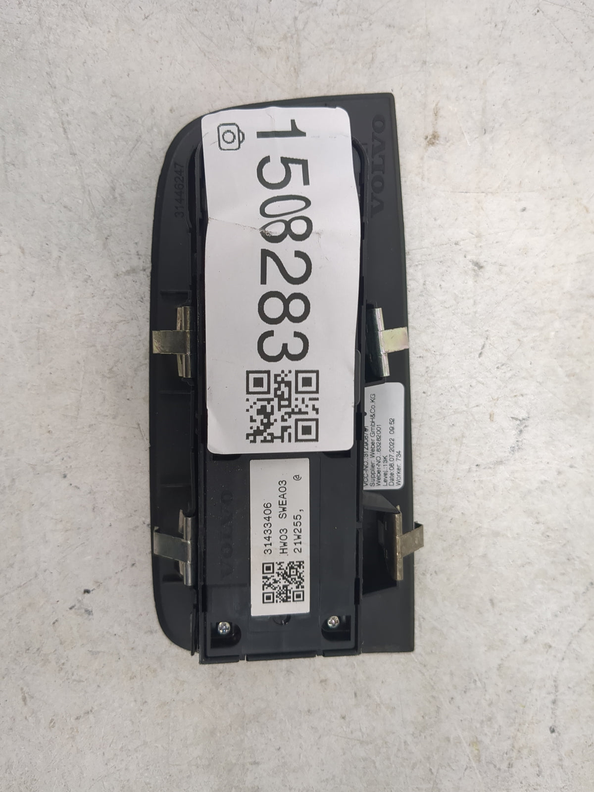 2019-2020 Volvo S60 Master Power Window Switch Replacement Driver Side Left P/N:31433406 Fits Fits 2018 2019 2020 2021 OEM U