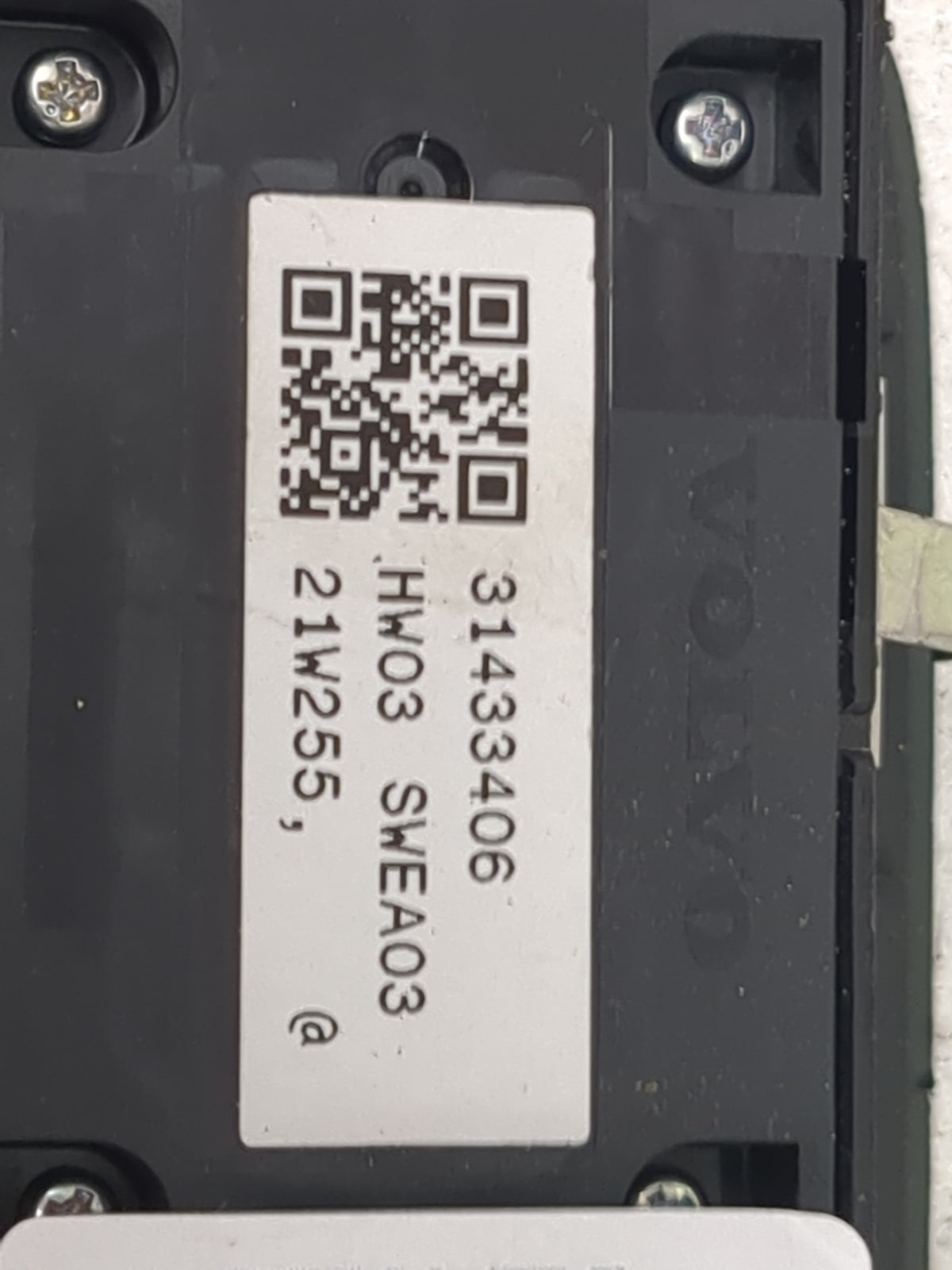 2019-2020 Volvo S60 Master Power Window Switch Replacement Driver Side Left P/N:31433406 Fits Fits 2018 2019 2020 2021 OEM U