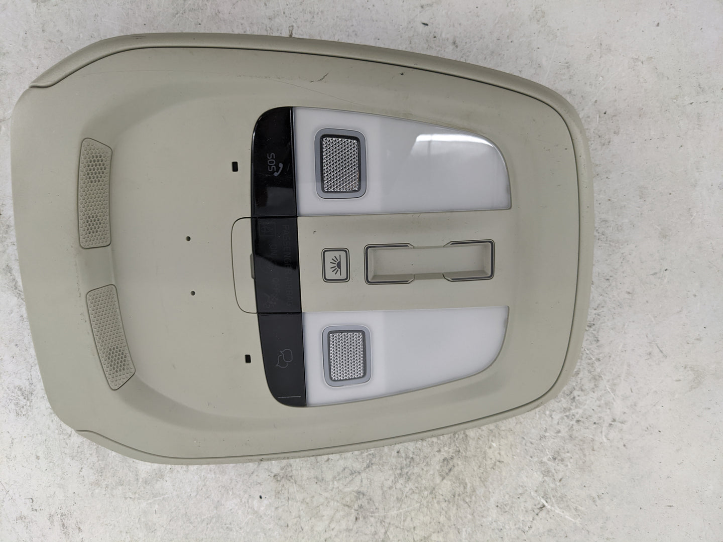 2023 Volvo S90 Overhead Roof Console Beige 1483134 - Oemusedautoparts1.com
