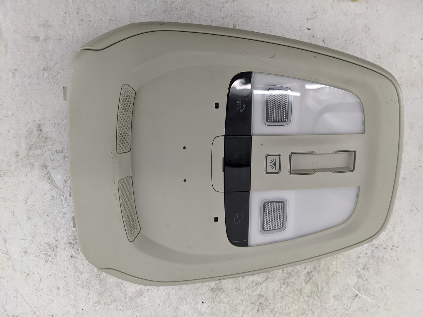 2023 Volvo S90 Overhead Roof Console Beige 1483134 - Oemusedautoparts1.com