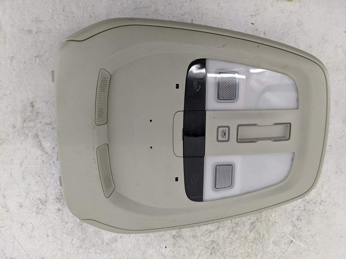 2023 Volvo S90 Overhead Roof Console Beige 1483134 - Oemusedautoparts1.com