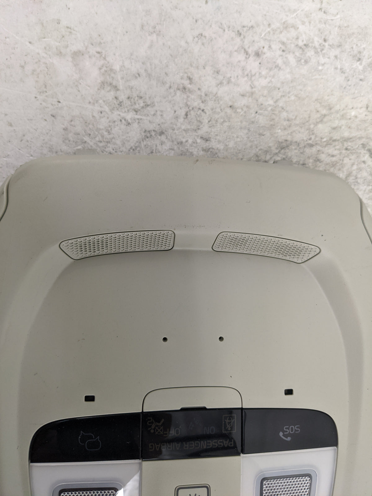 2023 Volvo S90 Overhead Roof Console Beige - Oemusedautoparts1.com