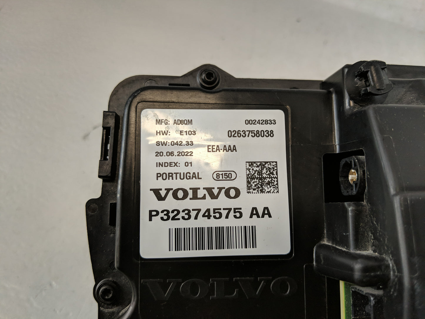 2023 Volvo Xc60 Instrument Cluster Speedometer Gauges P/N:P32374575AA Fits OEM Used Auto Parts - Oemusedautoparts1.com