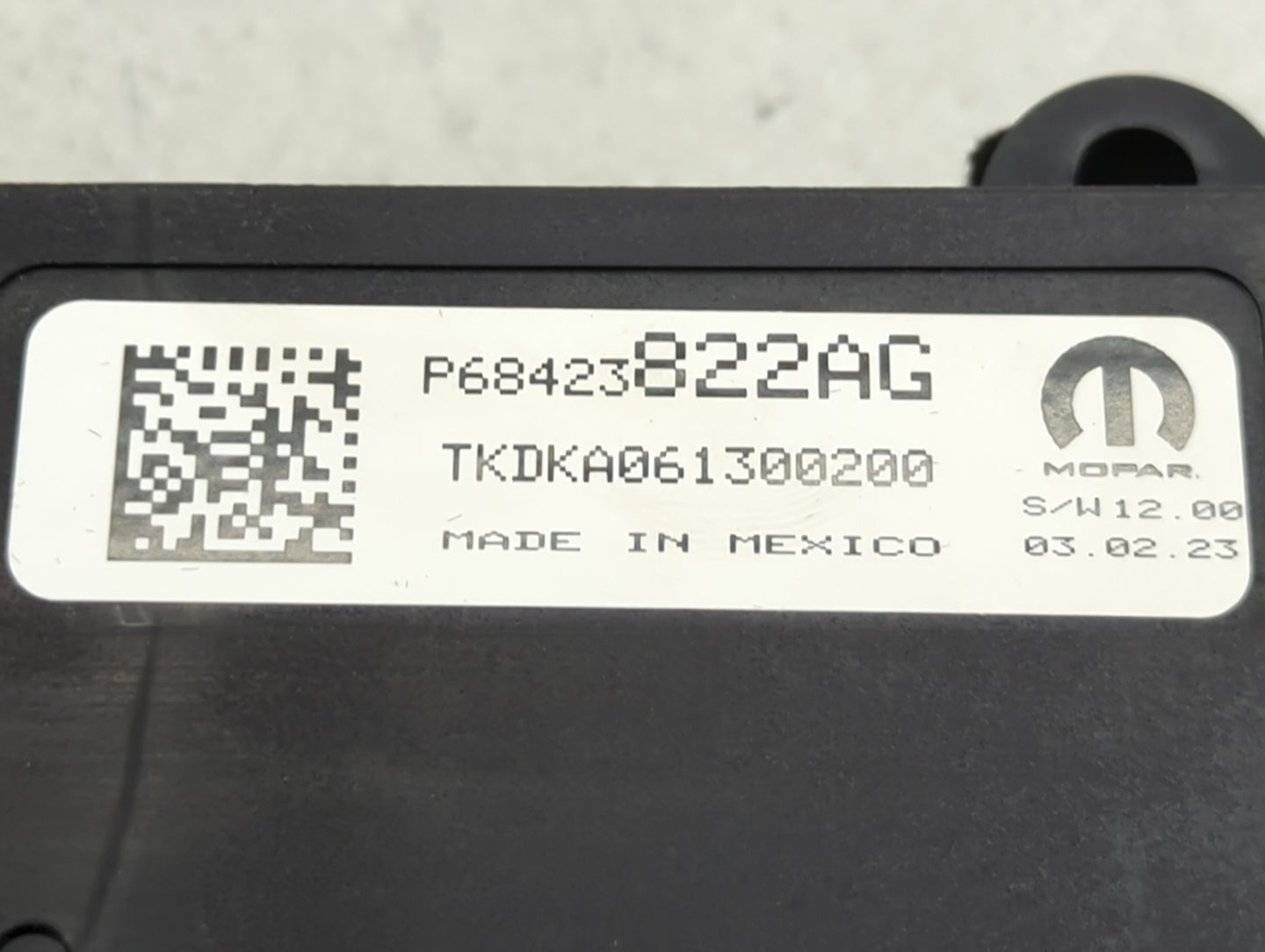 2023 Wagoneer Wagoneer Climate Control Module Temperature AC/Heater Replacement P/N:P68423822AG TKDKA061300200 Fits OEM Used
