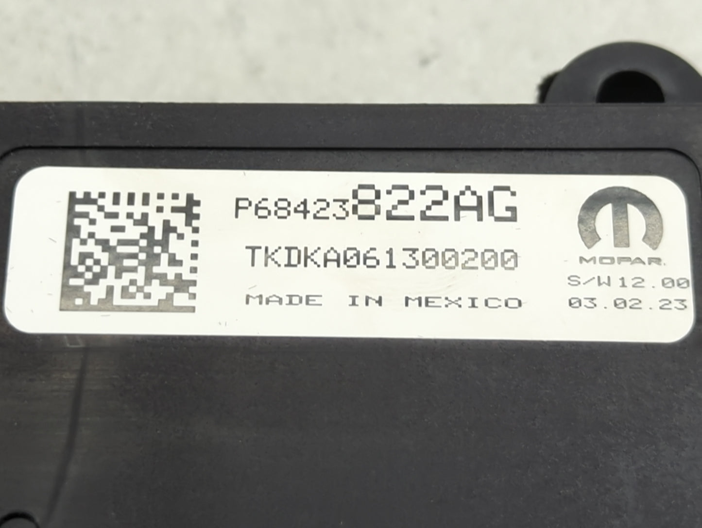 2023 Wagoneer Wagoneer Climate Control Module Temperature AC/Heater Replacement P/N:P68423822AG TKDKA061300200 Fits OEM Used