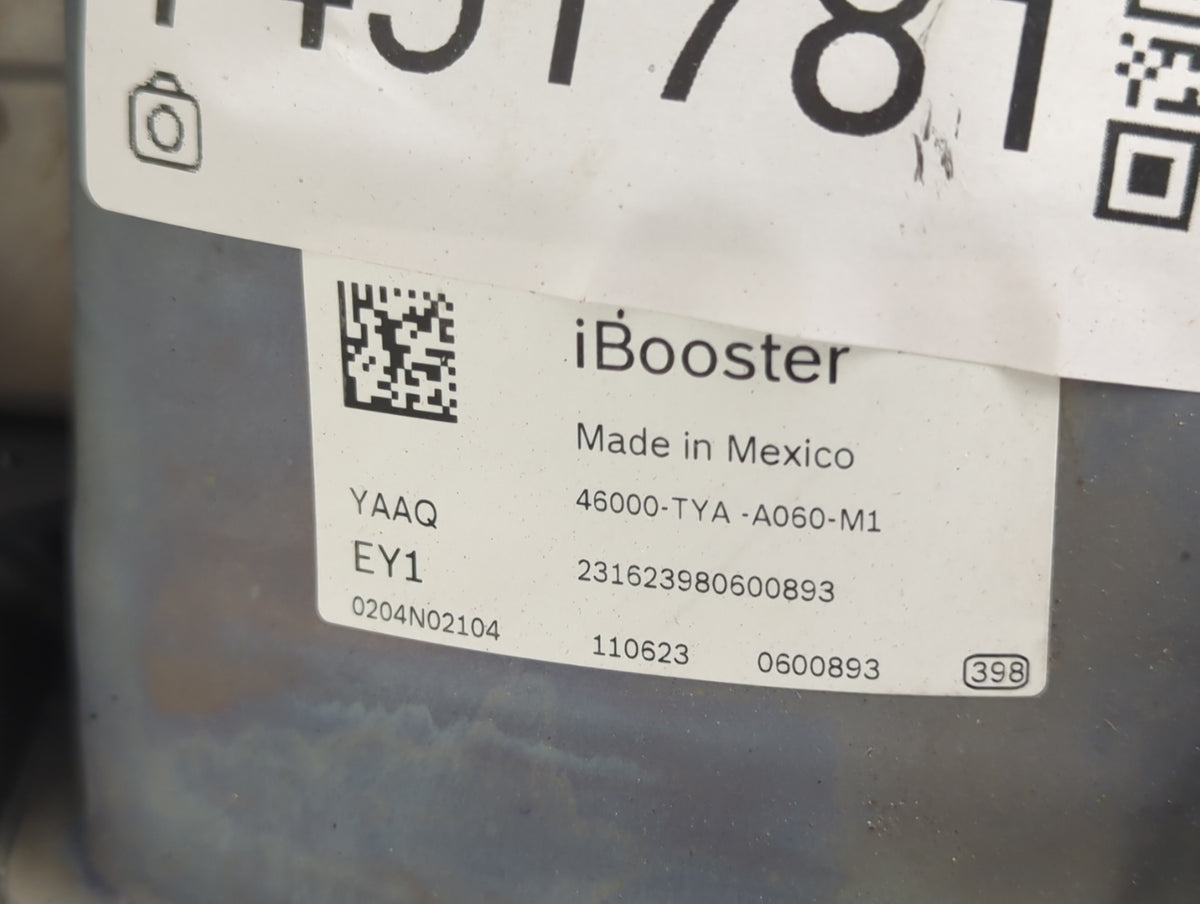 2022-2022 Acura Mdx Power Brake Booster Oem - Oemusedautoparts1.com