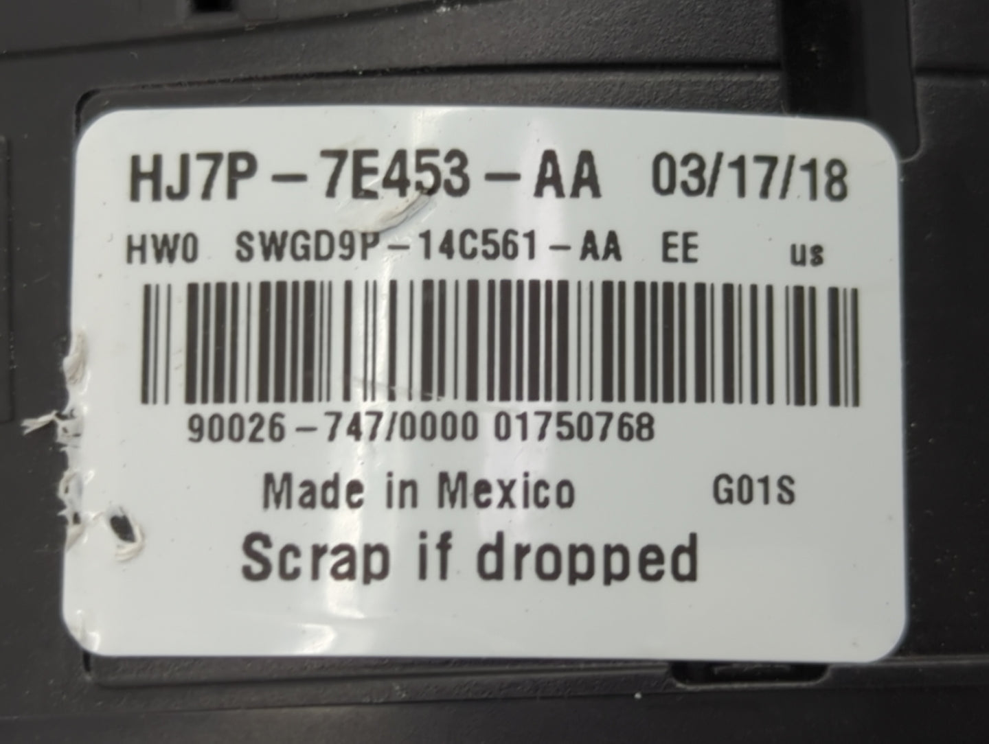 2022 Acura Mdx PCM Engine Control Computer ECU ECM PCU OEM P/N:HJ7P-7E453-AA SWGD9P-14C561-AA Fits OEM Used Auto Parts - Oem