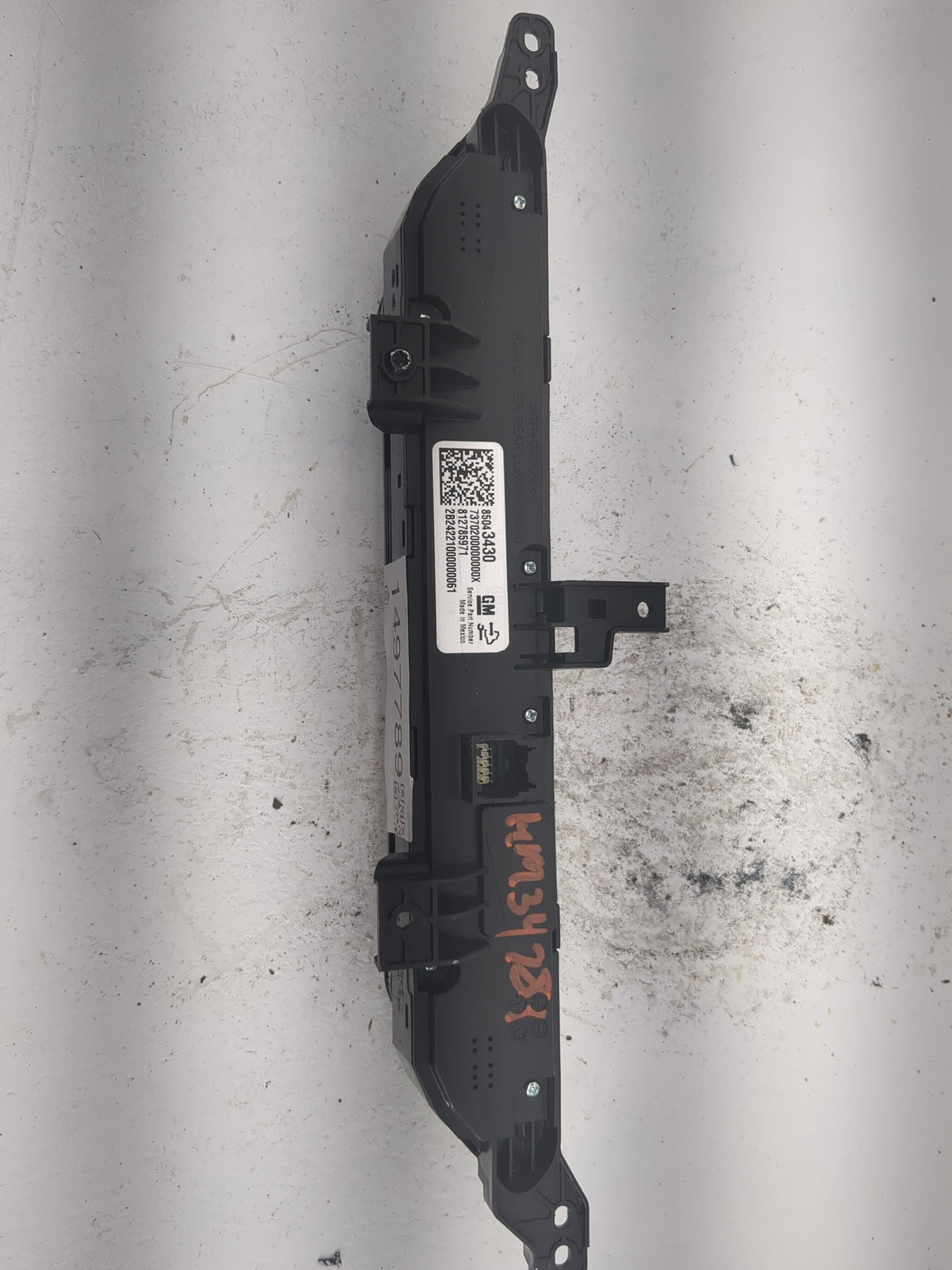 2024 Acura Zdx Climate Control Module Temperature AC/Heater Replacement P/N:85043430 737020000000X, 812785971 Fits OEM Used 