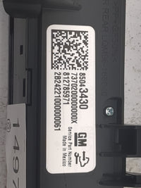 2024 Acura Zdx Climate Control Module Temperature AC/Heater Replacement P/N:85043430 737020000000X, 812785971 Fits OEM Used 