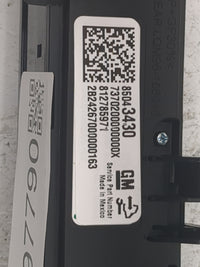2024 Acura Zdx Climate Control Module Temperature AC/Heater Replacement P/N:85043430 Fits OEM Used Auto Parts - Oemusedautop