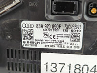 2024 Audi Q3 Instrument Cluster Speedometer Gauges P/N:83A920890F Fits OEM Used Auto Parts - Oemusedautoparts1.com