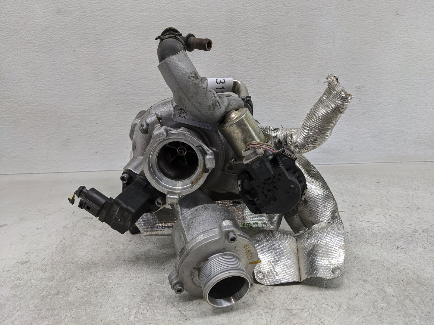 2024 Audi Q3 Turbocharger Exhaust Manifold With Turbo Charger - Oemusedautoparts1.com