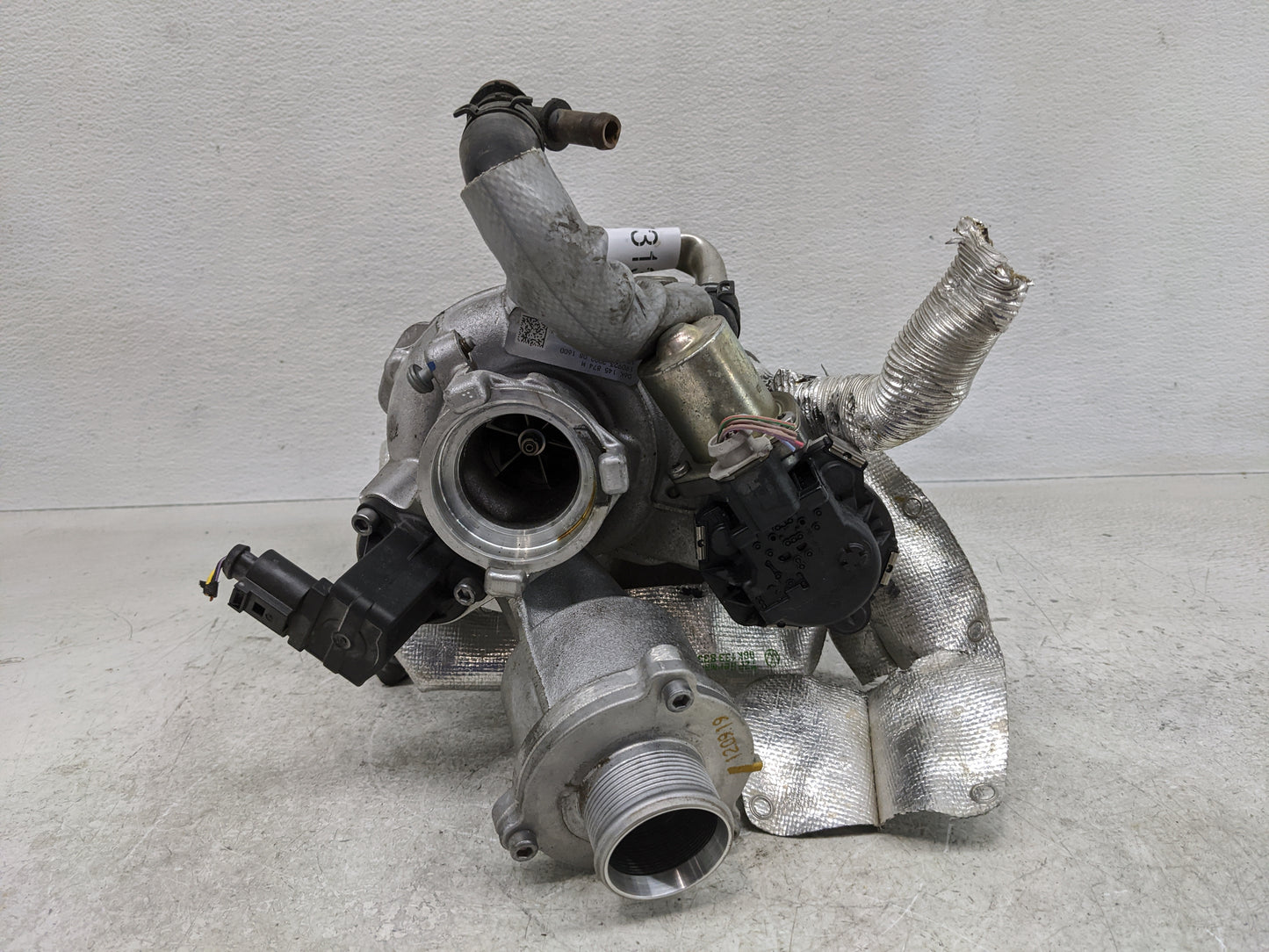 2024 Audi Q3 Turbocharger Exhaust Manifold With Turbo Charger - Oemusedautoparts1.com