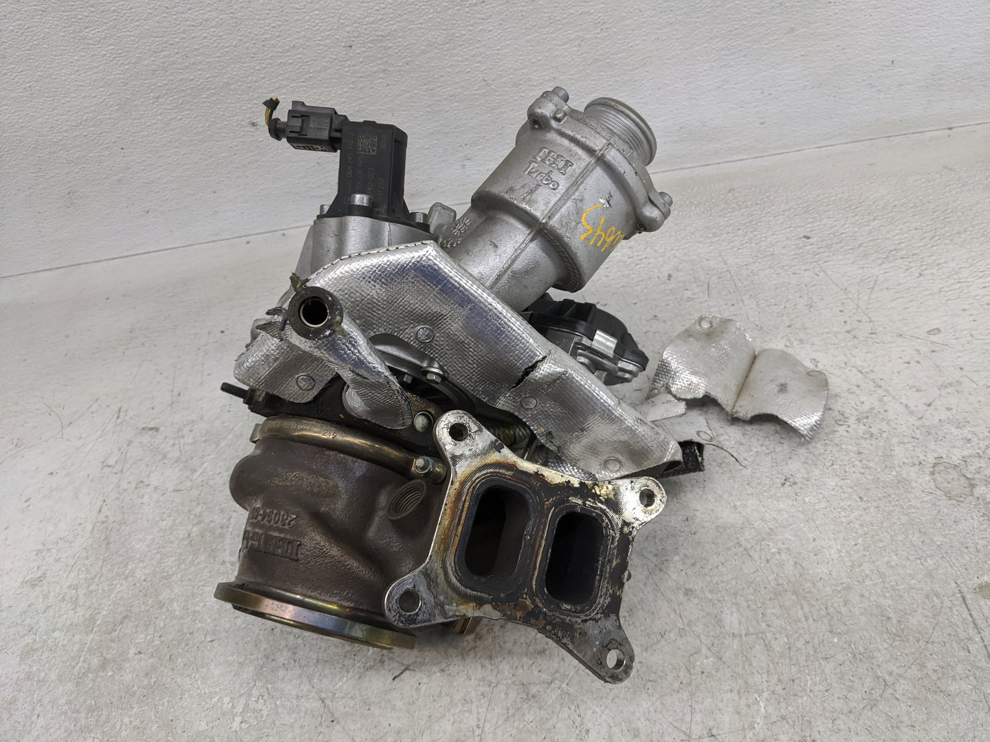 2024 Audi Q3 Turbocharger Exhaust Manifold With Turbo Charger - Oemusedautoparts1.com