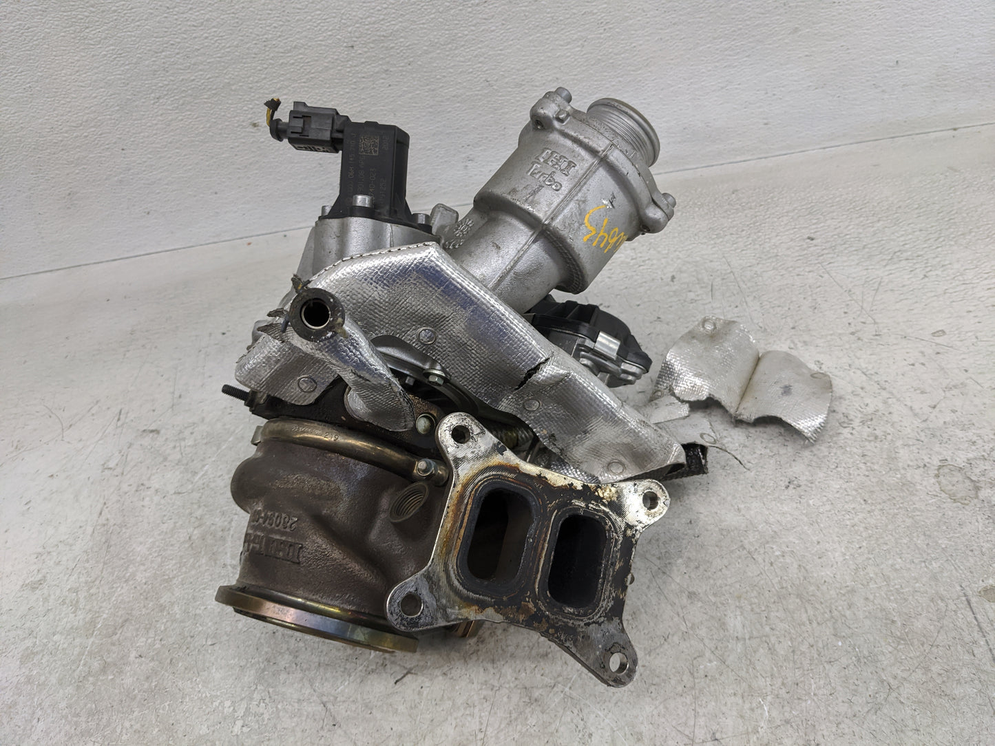 2024 Audi Q3 Turbocharger Exhaust Manifold With Turbo Charger - Oemusedautoparts1.com