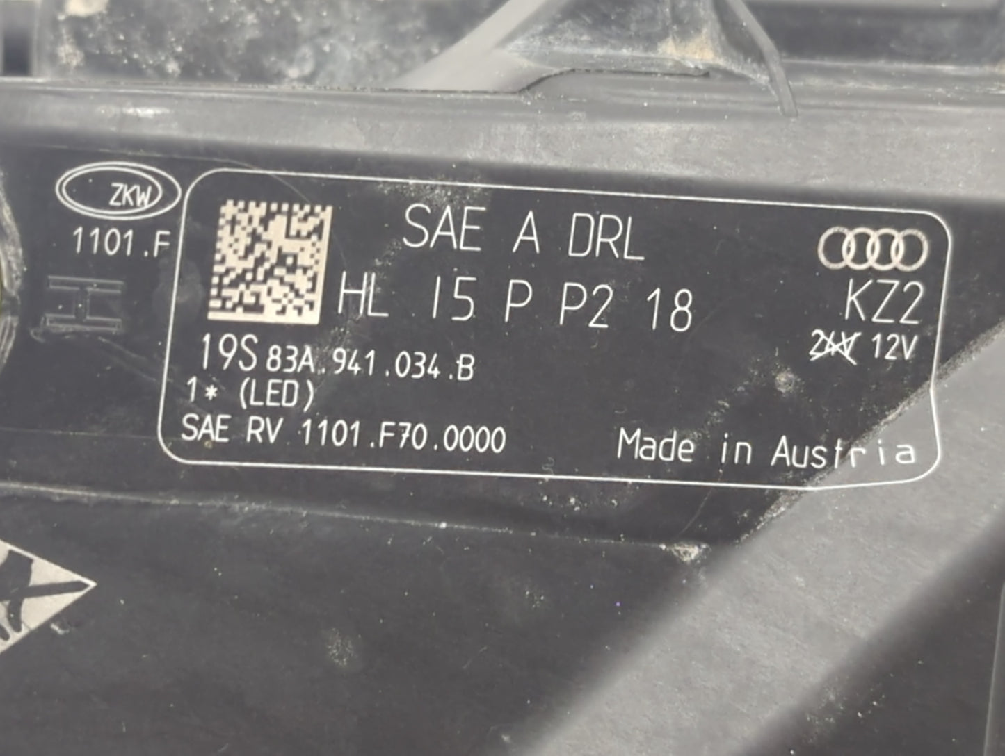 2019-2022 Audi Q3 Passenger Right Oem Head Light Headlight Lamp - Oemusedautoparts1.com