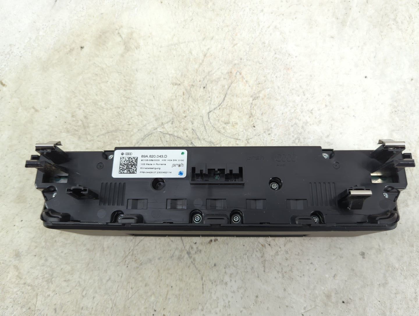 2024 Audi Q4 Climate Control Module Temperature AC/Heater Replacement P/N:89A820043D 89A.820.043.D Fits OEM Used Auto Parts 