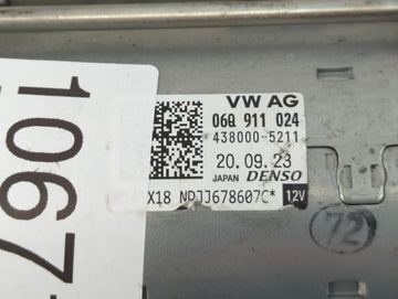 2021 Audi Q5 Car Starter Motor Solenoid OEM P/N:06Q 911 024 Fits OEM Used Auto Parts
