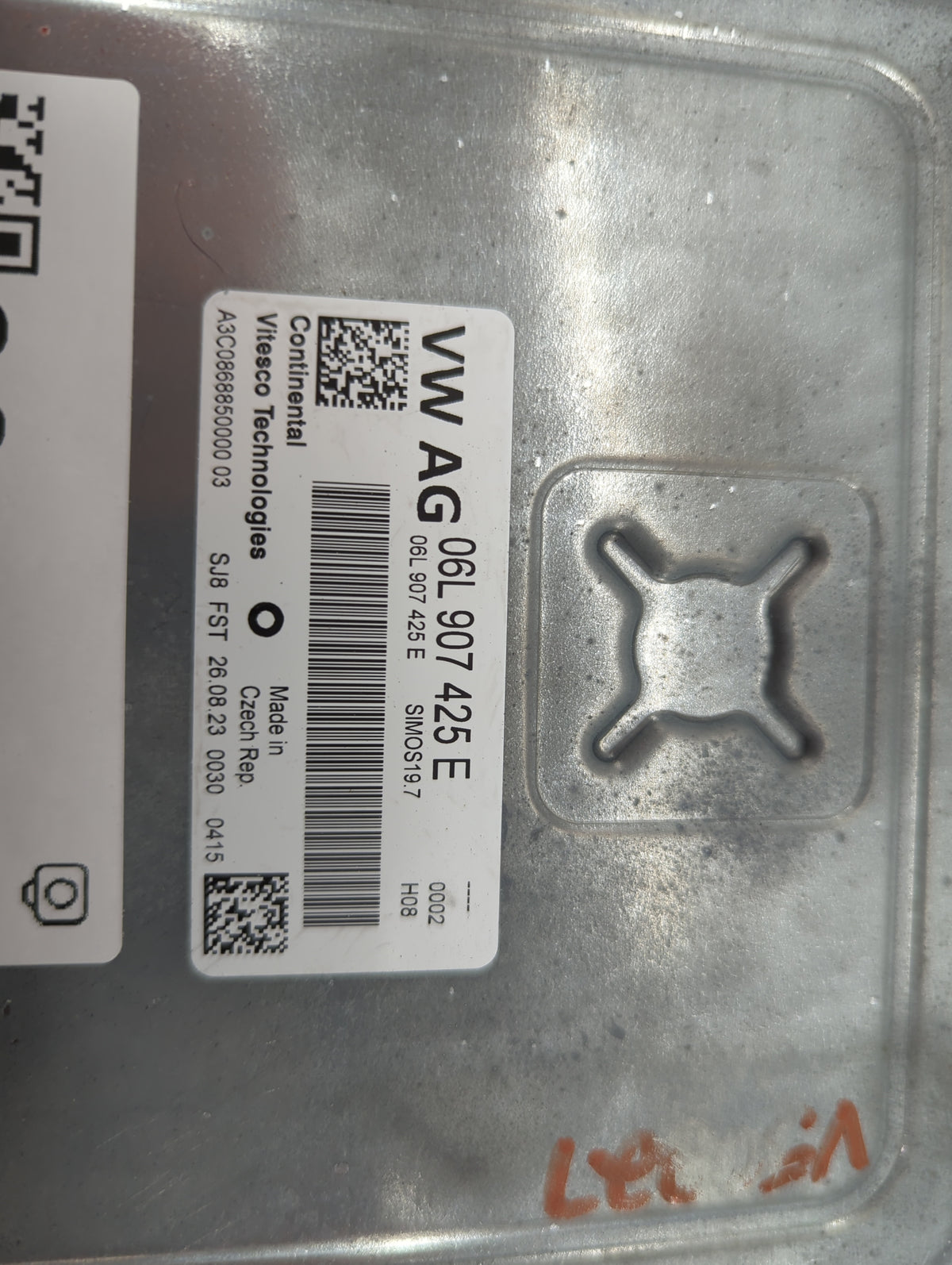 2024 Audi Q5 PCM Engine Control Computer ECU ECM PCU OEM P/N:06L907425E A3C0686850000 03, SIMOS19.7 Fits OEM Used Auto Parts