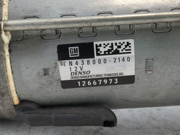 2024 Buick Enclave Car Starter Motor Solenoid OEM P/N:12667973 TN438000-2140 Fits OEM Used Auto Parts