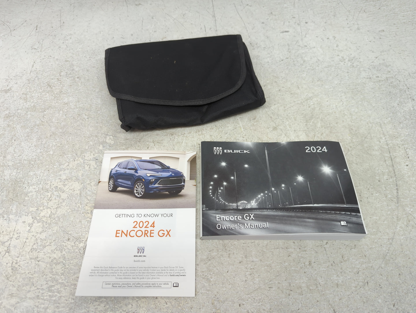 2024 Buick Encore Gx Owners Manual Book Guide P/N:8497018A OEM Used Auto Parts - Oemusedautoparts1.com